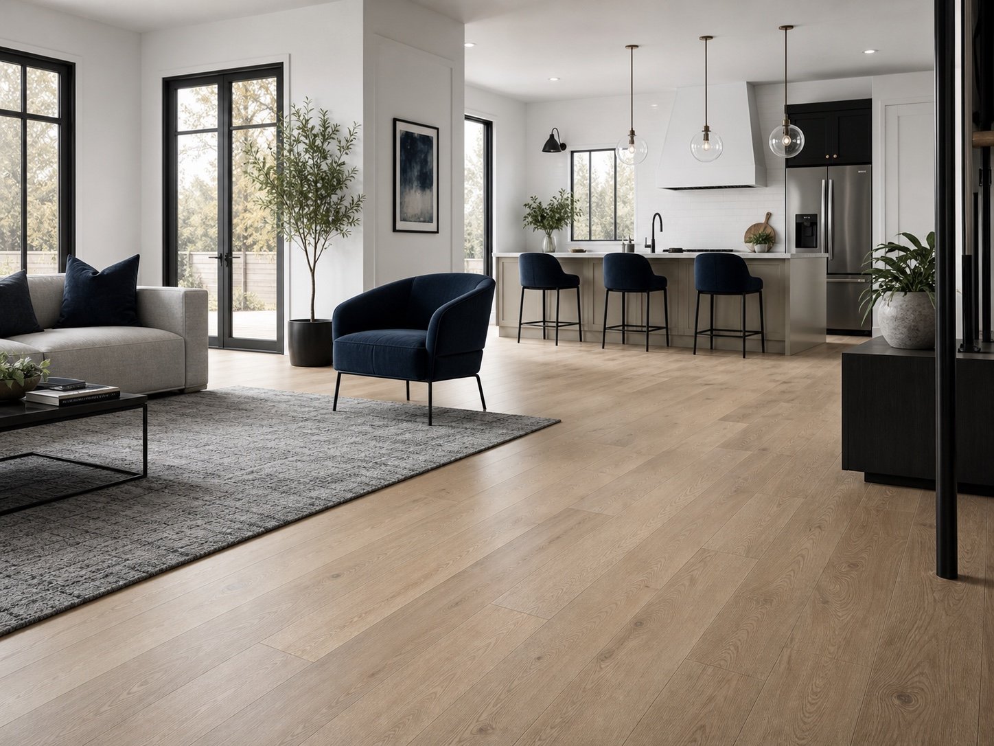 Premium flooring and interior finish direction