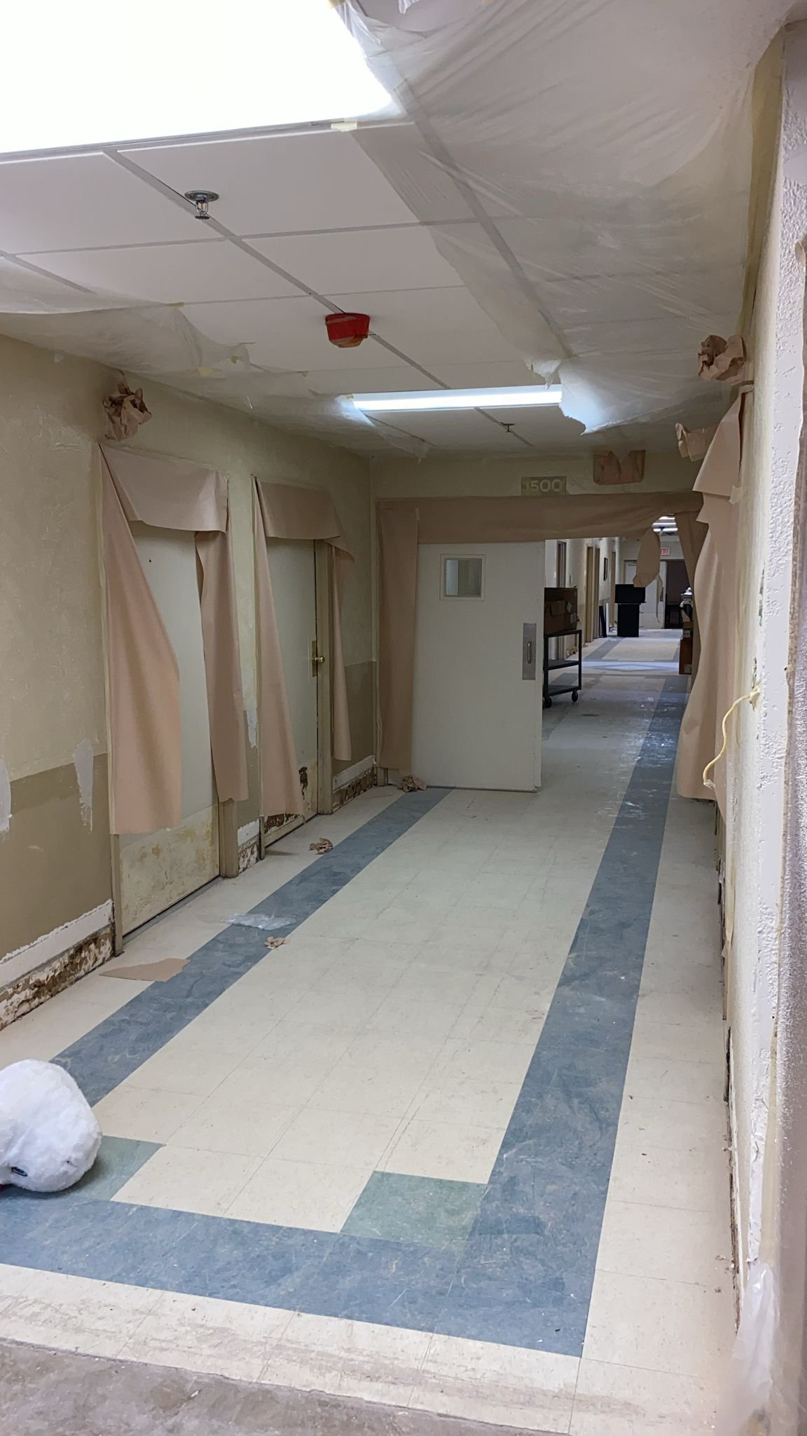 Interior finish preparation by Moyeda Construction Group